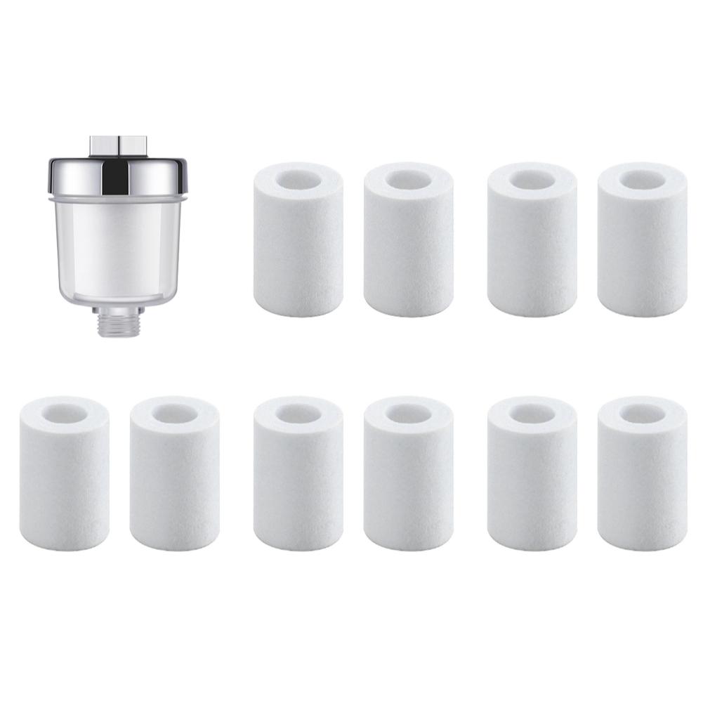 Universal Faucet Filter PP Cotton High Density Filter Cartridge Water Outlet Purifier Remove Chlorine Heavy Metals Filter Tools