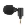   Plug-in Smartphone Microphone Mobile Phone Mic Cardioid Pickup 3.5mm TRRS Plug 90 Degrees  Angle   with 2pcs Windscreen for Smartphone L