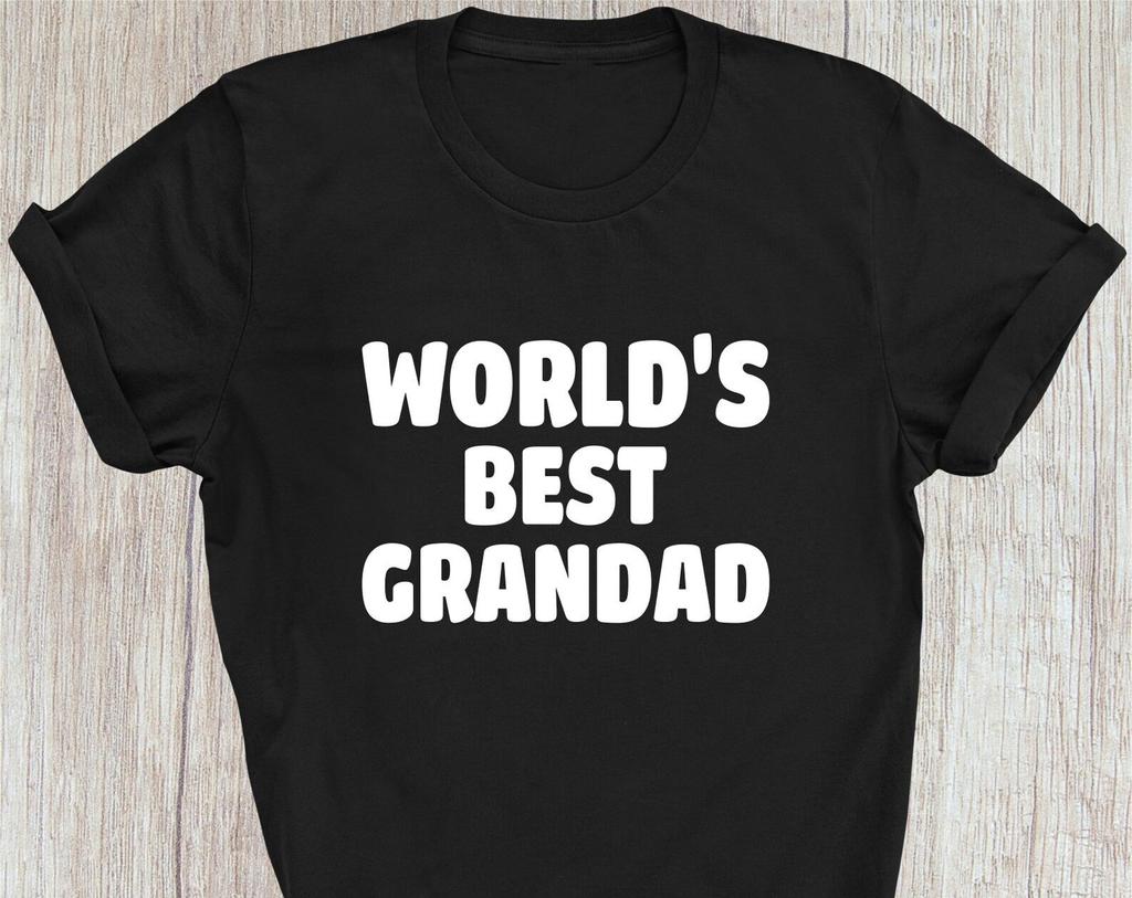 World's Best Grandad Shirt / Grandpa Shirt Fathers Day Gift / Funny Grandpa Gift T-Shirt / Gift Idea For Grandad Christmas Xmas Gift Tee Top