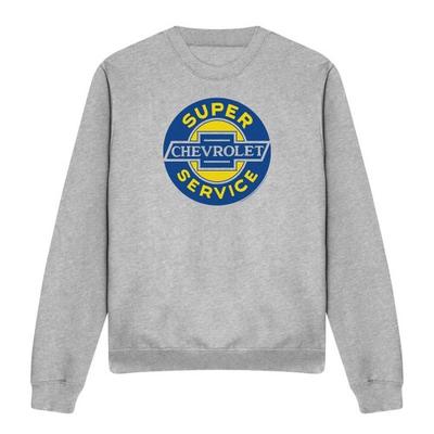 Chevrolet Unisex Adult Super Service Heather Sweatshirt