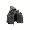 Skull Rockery Fish Tank Ornament: Creative Stone Cave for Fish and Shrimp Hideaway