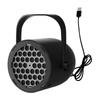 LED Snowflake Projector Lamp with Rotating USB Film Patterns - Christmas Atmosphere Decoration Light