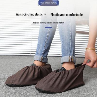 Atmungsaktive, rutschfeste Netz-Überschuhe für Erwachsene - Wiederverwendbare, waschbare Sommerschuhe für Studenten und den Haushalt.