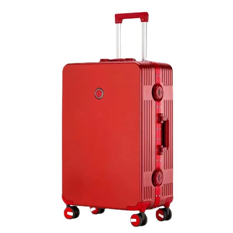 Lishen Aluminum Frame Wedding Spinner Suitcase
