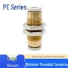 Pneumatic Panel Mount Quick Connect Micro Tube Connector PM/KJE03-00 04/05/06-00