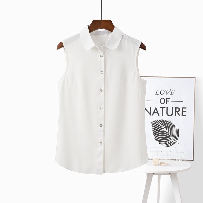 2023 Women's Solid Color Sleeveless Polo Collar Vest - Versatile Autumn/Winter Pairing with Sweater