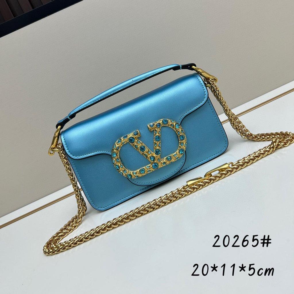 Kristall Diamant Schnalle Ketten Tasche: Leichter Luxus Promi-Stil Handtasche, Hochwertige Trendige Damen Umhängetasche.