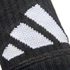 Adidas Trainingsschweißbänder Passend für Handgelenkgrößen 15 cm 18 cm (Paar) Schwarz-Weiss, - (ADST-13403BK)