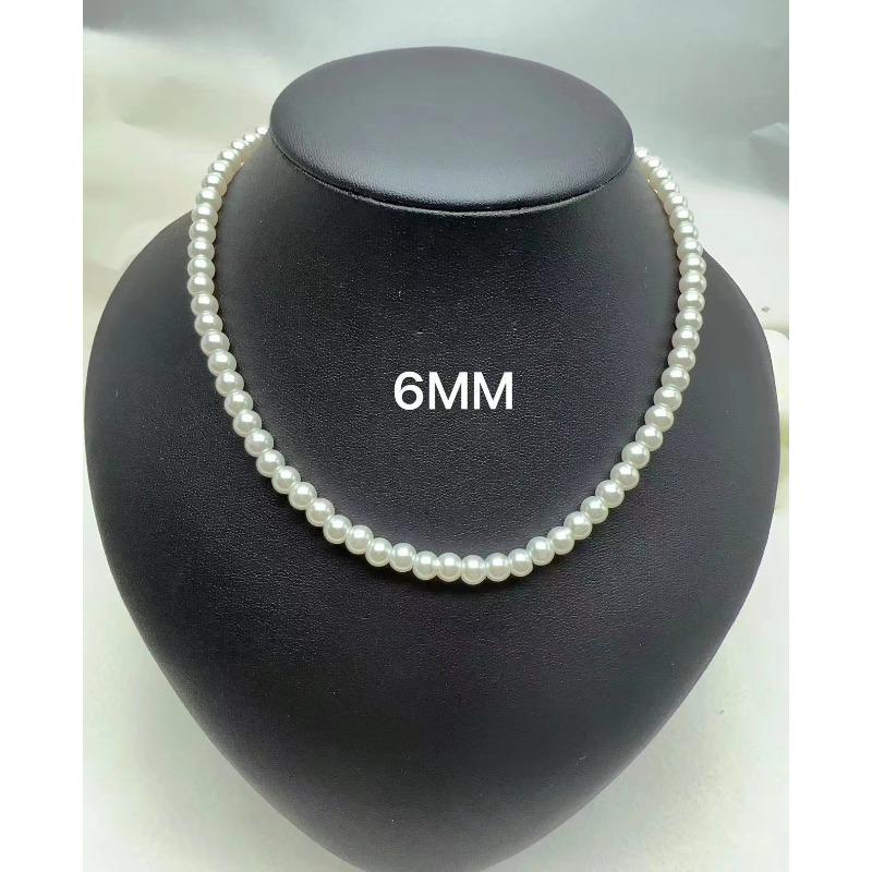 Collier Multi-usage Perles de Verre Style Petit Parfum de Luxe, Chaîne de Collier, Chaîne de Cou pour Femme, Design Simple