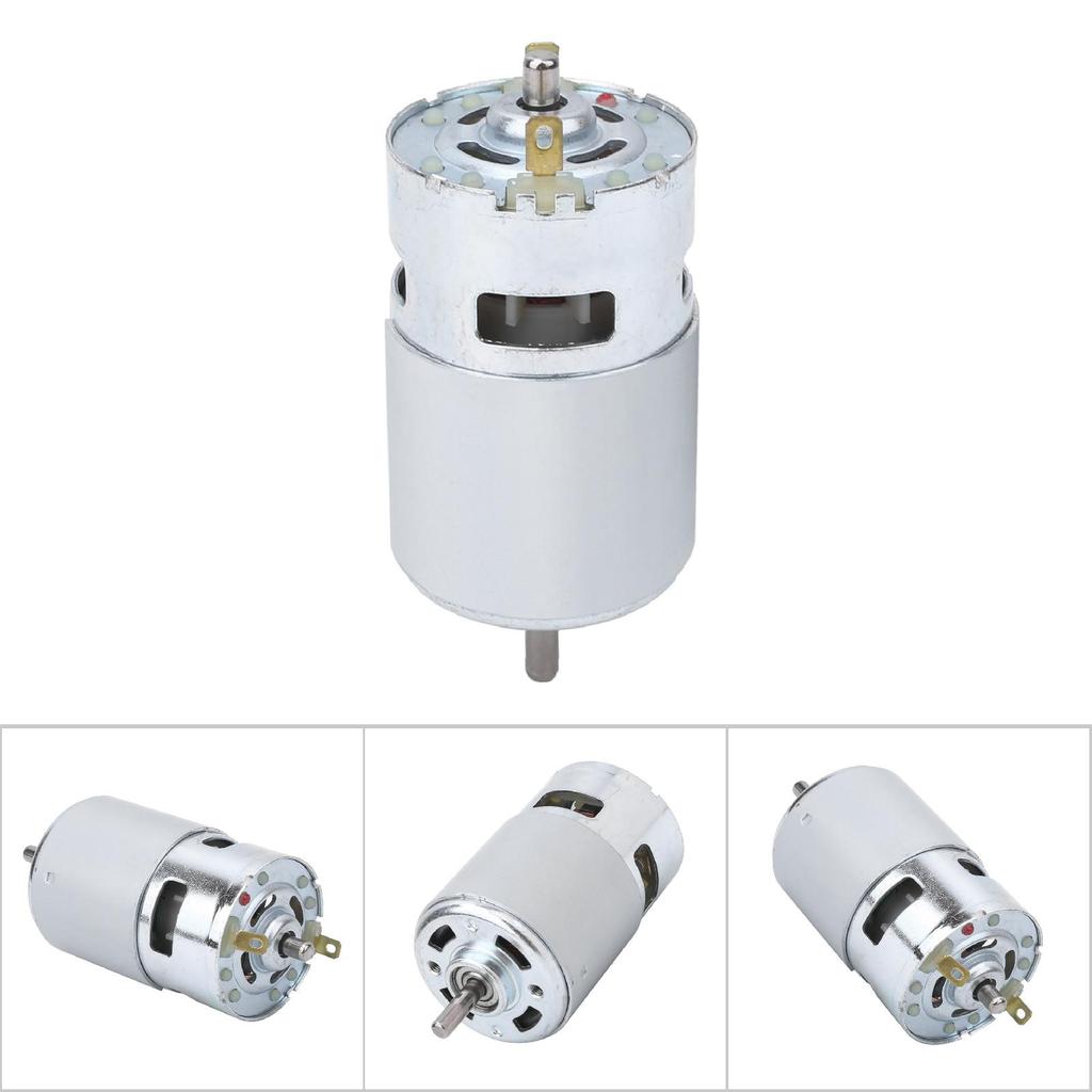 775 Motor 12-24V High Speed Large Torque DC Motor Double Ball Bearing