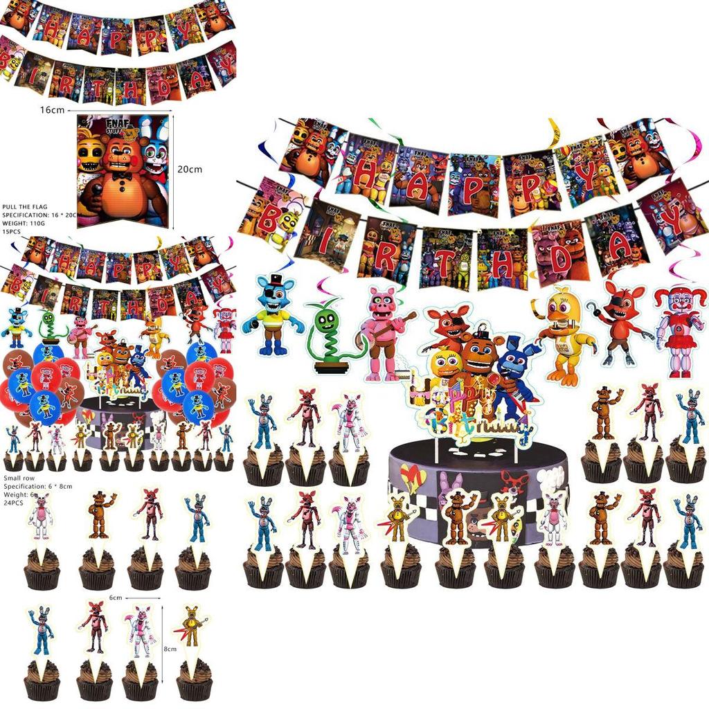 Festive Five Nights At Freddy's Party Supplies For Unforgettable Birthday Celebrations