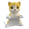 Wall Mounted Toilet Paper Holder Simple Installation Realistic 3D Printed Cat Paper Towel Holder Bathroom Decoration