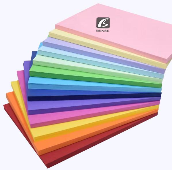 A4 Double Side Offset Paper Sheets Custom Printed Colorful Cardstock Cardboard
