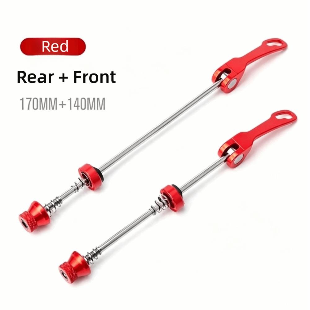 Aluminum Zinc Zinc Alloy Bike Quick Release Skewers Lever Axle Bike Bolt Hub Skewers  Road Bike