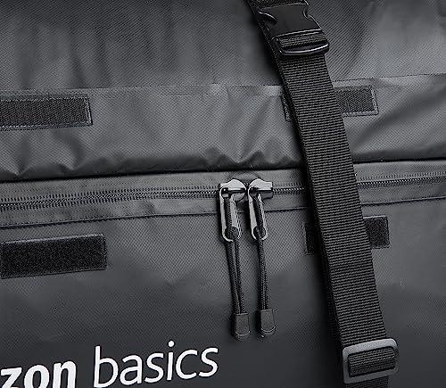 Amazon Basics Camping/Travel Rooftop Cargo Bag, Black, 425L Capacity, Waterproof