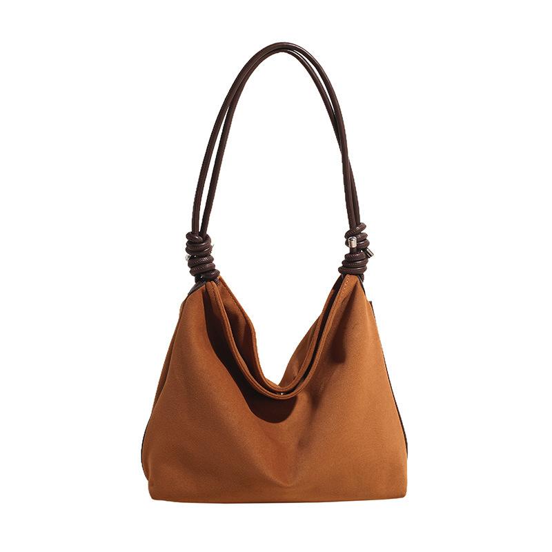 Kadınlar için retro koltuk altı çantası   yeni yüksek kapasiteli işe gidip gelme çantası üst düzey omuz çantası