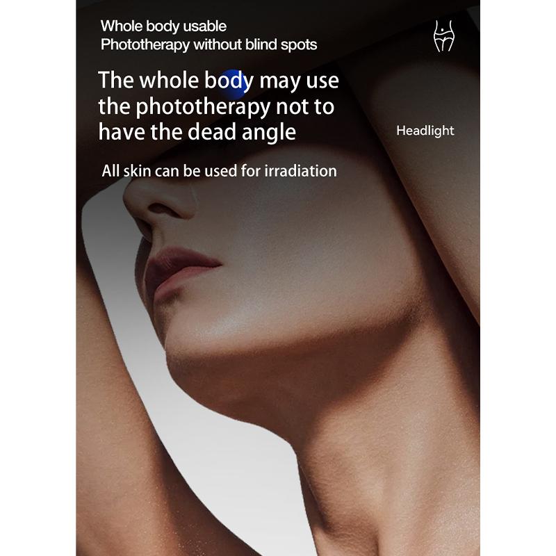 Multifunksjonell Lysrekke Skjønnhetsinstrument Husholdnings Ansiktsbleking Foton Hudskjønnhetsinstrument Sminkespeil