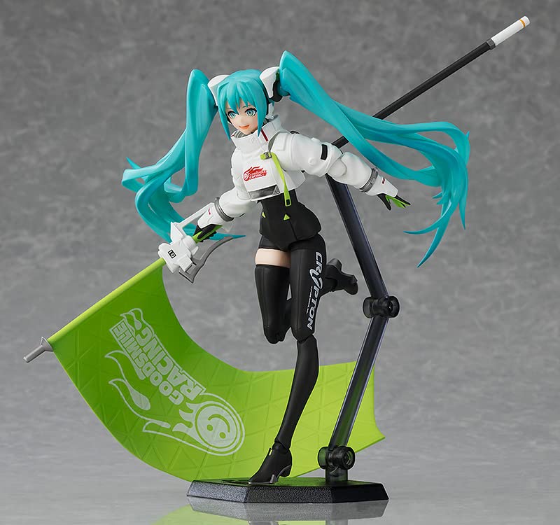 figma Hatsune Miku GT Project Racing Miku plastic painted movable figure 2022ver. Non-scale
