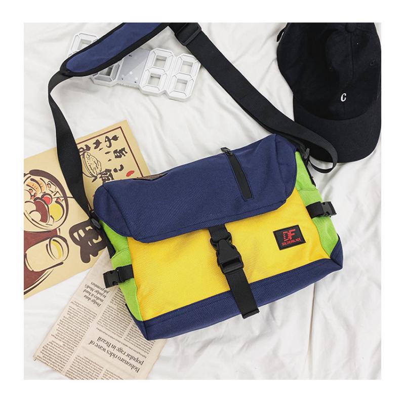 Sports Large Capacity Men's One Shoulder Oxford Cloth Retro Leisure Messenger Bag Business Messenger Bag Bag