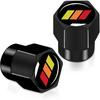 4Pack Aluminum Alloy Car Tire Valve Stem Caps Cover fit for Toyota Tacoma 4Runner Tundra Rav4 Highlander Accessories for Men Women