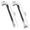 Multifunctional Crowbar Tool with No-Slip Grip Steel Nail Extractor Cats Paw Pry Bar for Home Remolding & Woodworking