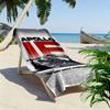 Style: Emblem beach towel Portable for travel soft swim Outdoor pool towel seaside Outdoor picnic beach mat beach towel beach Comfort