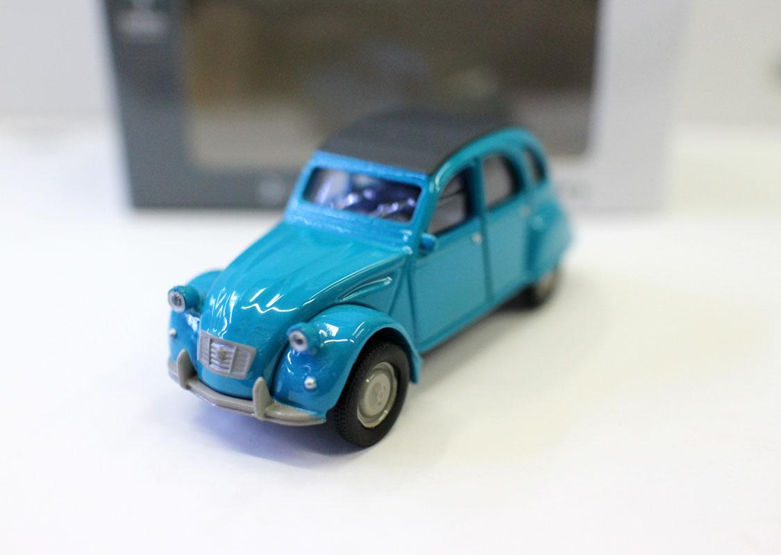 NOREV 1:64 Citroen 2CV Alloy Car Diecasts & Toy Vehicles Car Model Miniature Scale Model Car For Children синий