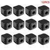 6/12 Pcs Magnetic Cable Clip Cable Holder Adhesive Wire Keeper Cord Cable Organizer For Home Office Under Desk Management