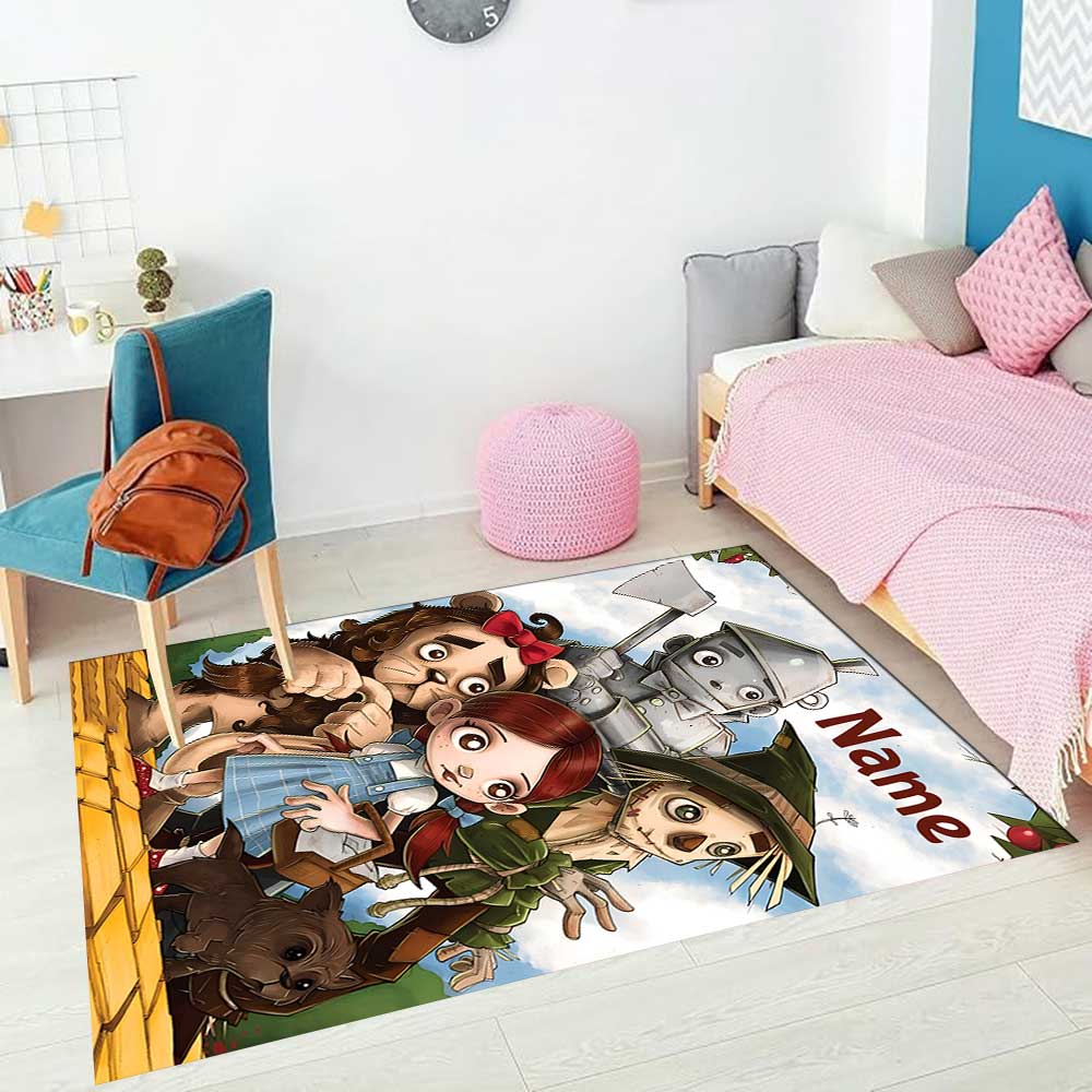 Warner Bros. Films (2) Customize your name rug, office chair cushion, home bedroom living room gift.