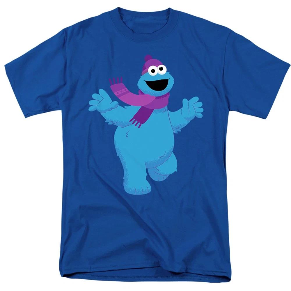 Sesame Street Furry Friends Forever! Cookie Monster Unisex Children s T-shirt Blue 160