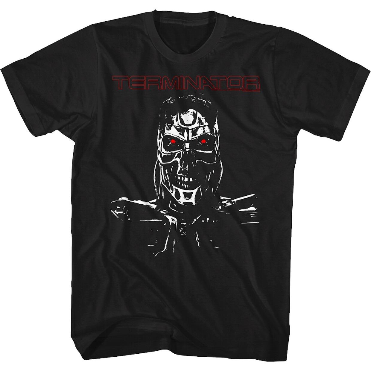 

1984 Hollywood Classic Movie Joint Terminator The Terminator Male Schwarzenegger Retro Tshirt Comfortable and Breathable Y2K 4XL
