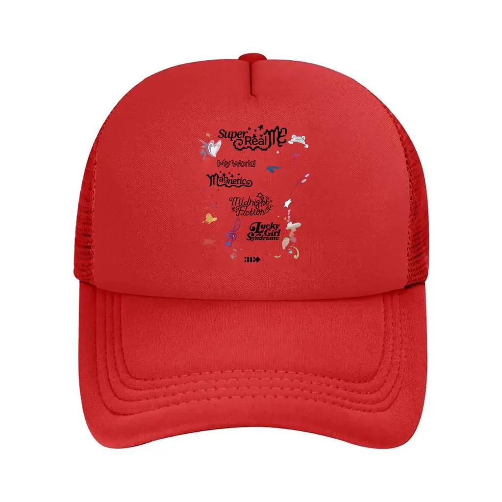 Super Real Me Whimsical Personal Art Design Mesh Baseball Cap