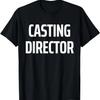 CASTING-DIREKTOR - Film Crew Filmemacher Rolle Kreatives Mutiges T-Shirt