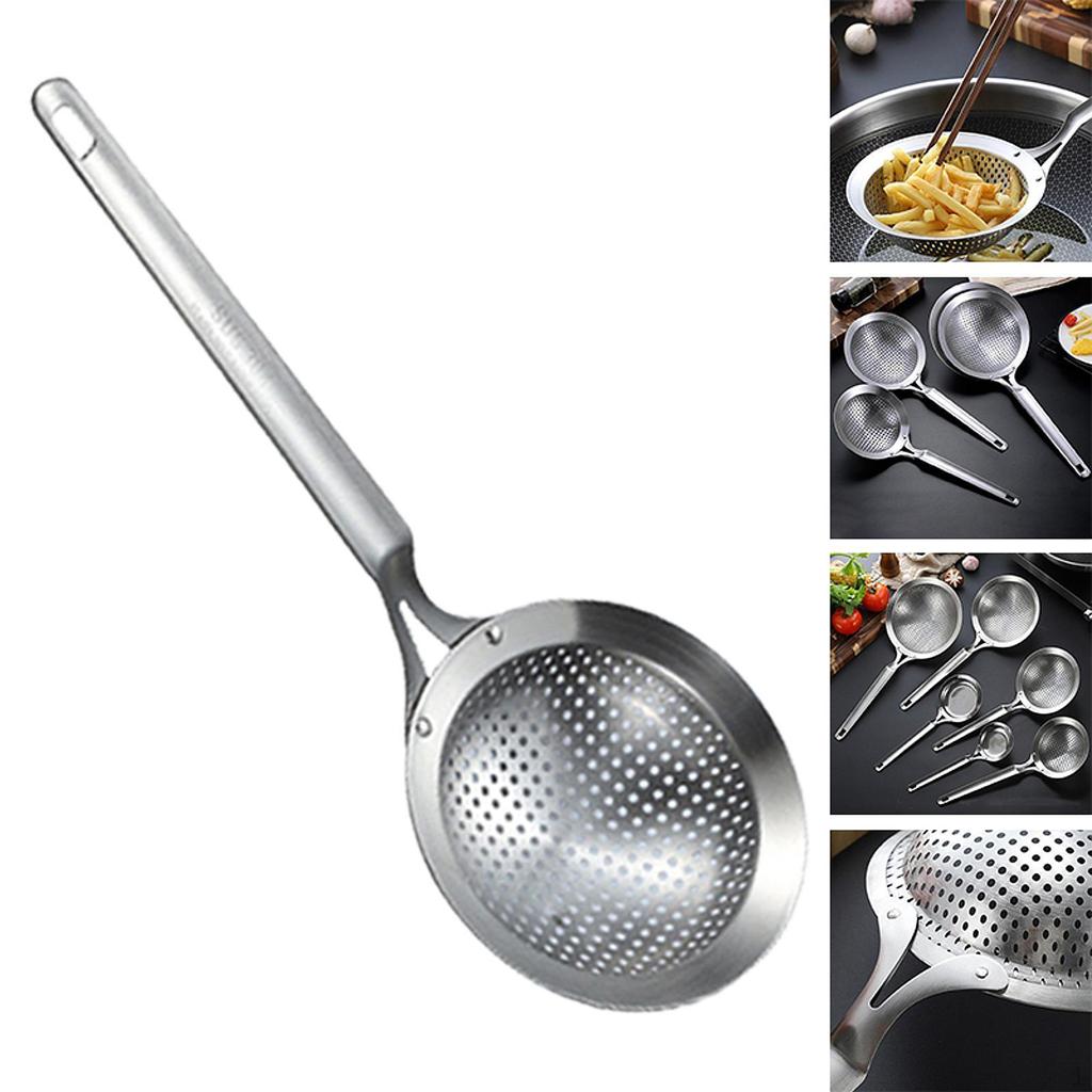 Stainless Steel Slotted Spoon for Home And Restaurant Use