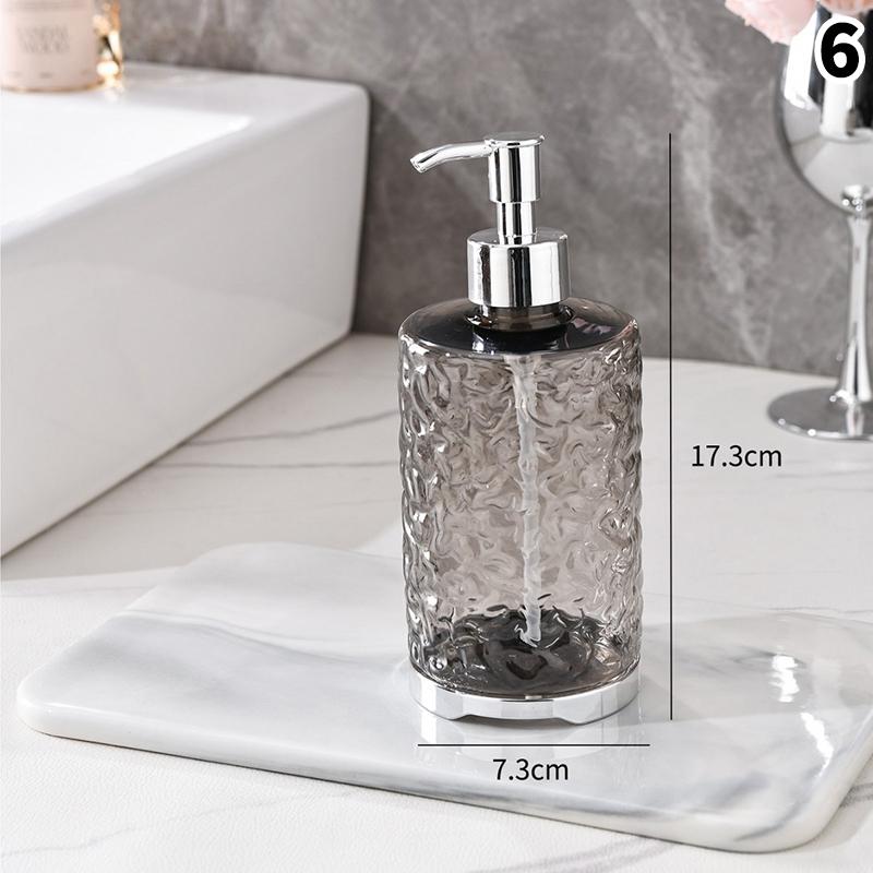 Soap Dispenser For Liquid Bathroom Empty Refill Subbottle Detergent Kitchen Press Type Hand Sanitizers Shower Gel Shampoo Bottle
