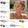 UV375 Protection Driving Sun Glasses Y2K Small Frame Sunglasses Fashion Eyewear for Women Men