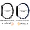 2 Stück Nylon-Handgelenk-/Armband Exklusiv für Garmin CIRQA Smart Band Leichtes Armband Atmungsaktiv für Garmin CIRQA Den ganzen Tag tragen