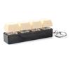 4 Keys Keycap Fidget Keychain Finger Button Keyboard Cube Keychain  Gifts