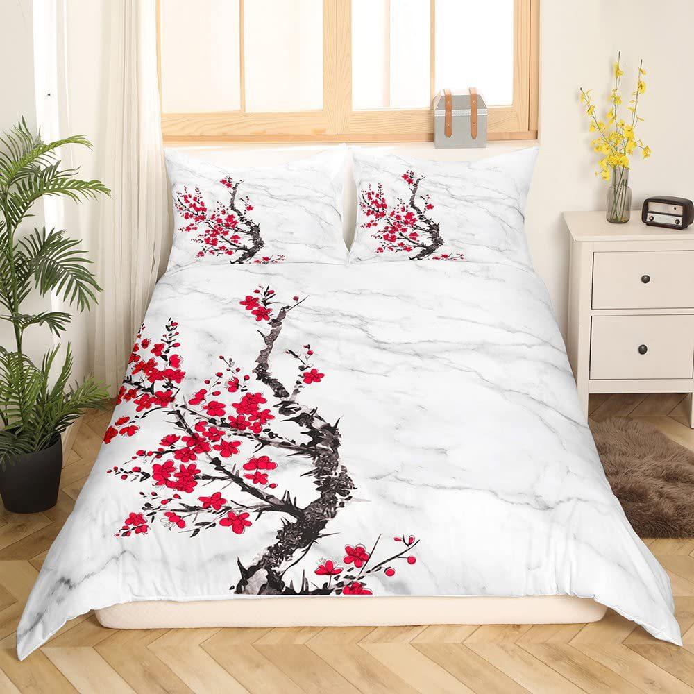 Spotted Pattern Down Comforter Set Bedding Set 3-piece Duvet Cover Set