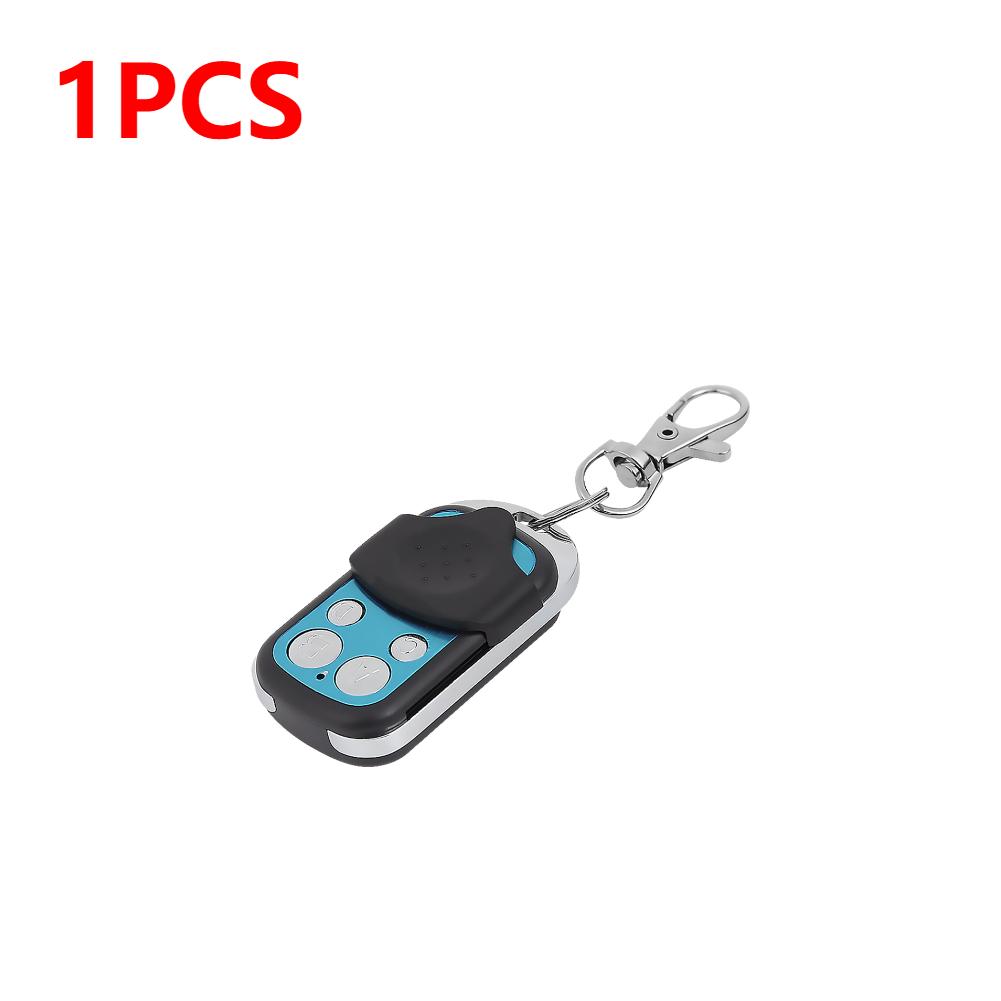 1-5pcs 433MHz Remote Control 4CH Car Key Garage Door Gate Opener Remote Control Duplicator Electronic Gate Control Duplicator