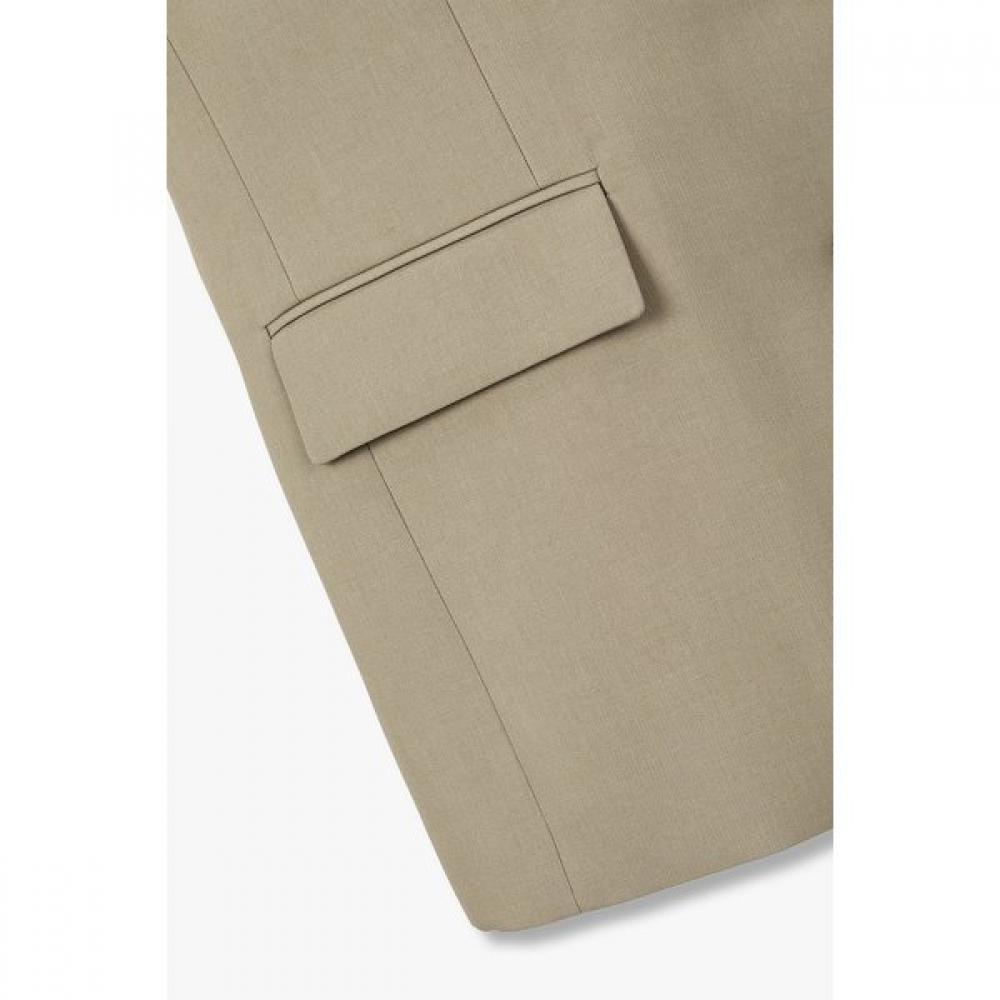 Studio Tomboy Sleeve Layered Patch Jacket 9106312102