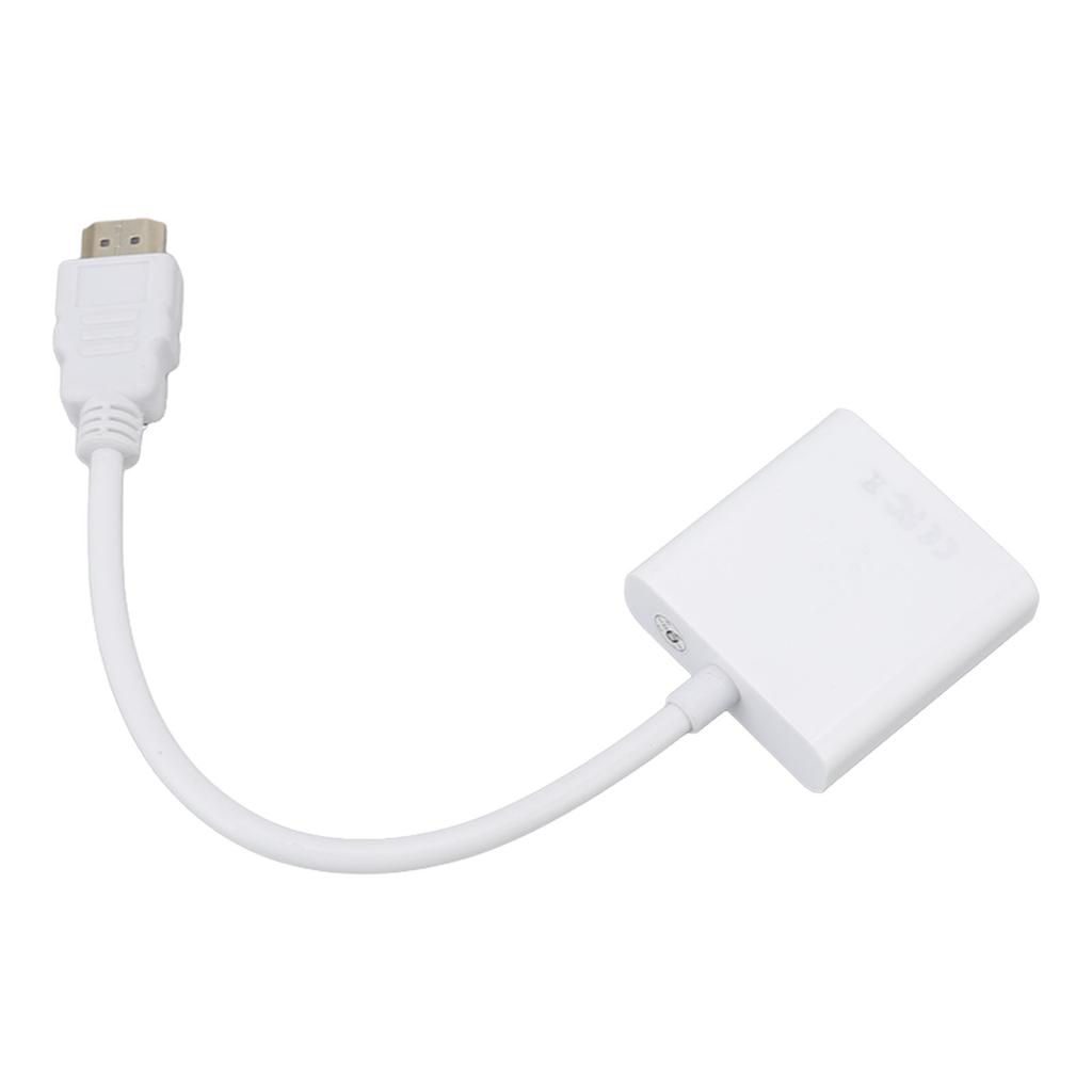 HD Multimedia Interface To VGA Adapter ABS 1080P/1.4 Output Plug and Play HD Multimedia Interface To VGA Converter