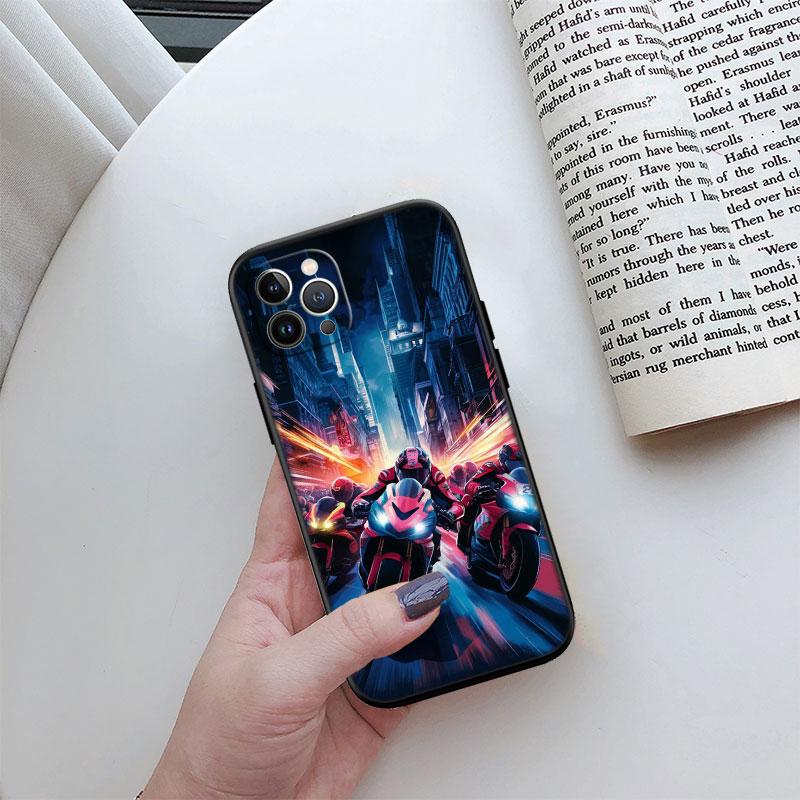 Motorcycle Racing New High-End Phone Case for Xiaomi Poco C40 C50 C51 C55 C65 C71 C75 F2 F3 F5 F6 F7 Pro Ultra