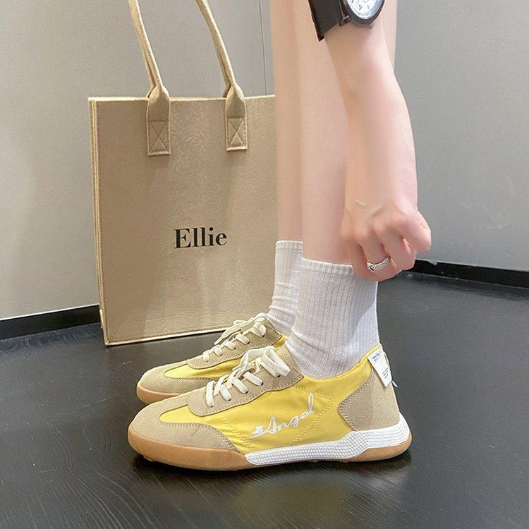 Breathable Soft-soled Ballet Training Shoes Forrest Gump Shoes Women's 2025 Spring and Summer New Versatile Casual Thin White Shoes