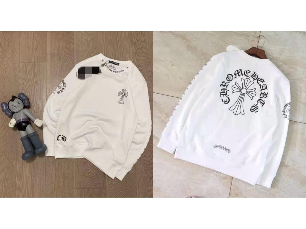 New Chrome Hearts Cross Simple Classic Unisex Round Neck Hoodie Collection