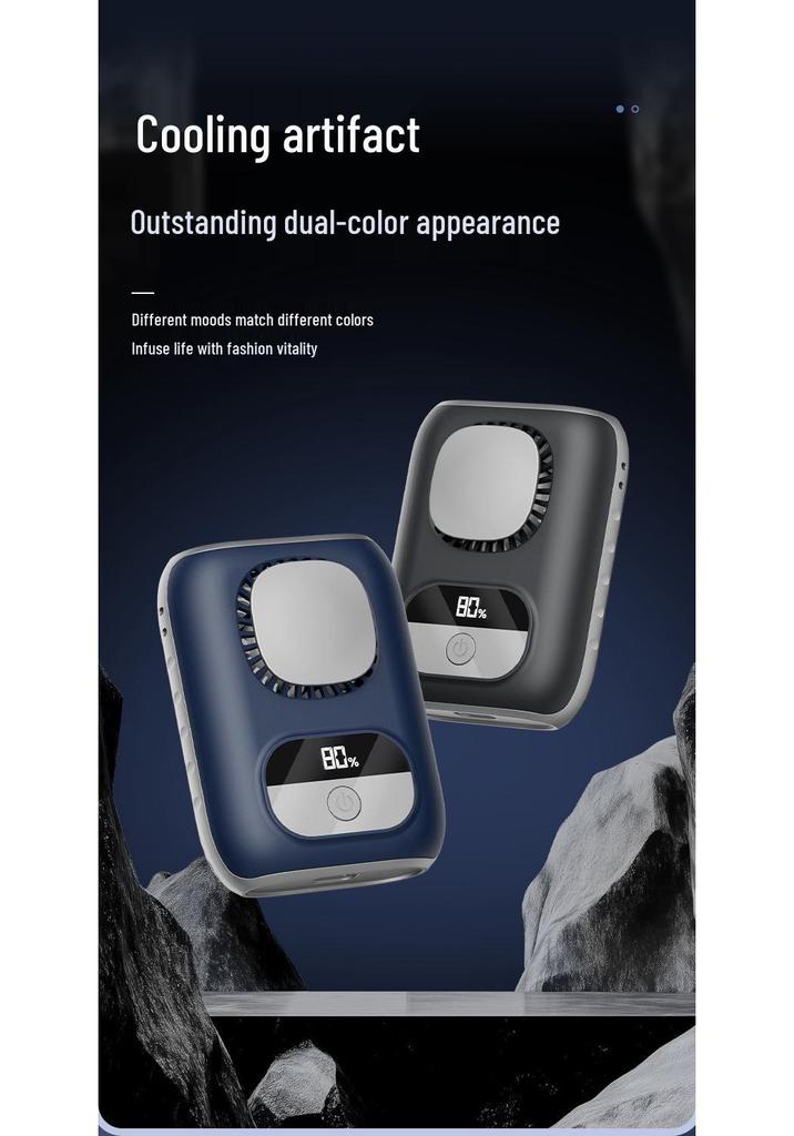 Portable Waist Clip-On Fan: Summer Cooling Solution for High-Temperature Workplaces, Kitchens, and Outdoor Activities