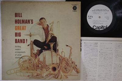 LP Record BILL HOLMAN - Bill Holman's Great Big Band ECJ40013PROMO CAPITOL 1975 Japan Jazz Used