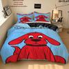 Pimpa Bedding Quilt Set Quilt Cover Pillowcase Home Decoration Birthday Gift (1 * duvet cover + 2 * pillowcase, without core)