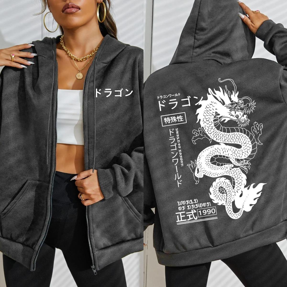 

Мир Дракона Специальный 1990 Шаблон Женское Худи на Молнии Модное Флисовое Худи Повседневная Осенняя Спортивная Одежда Ретро Свободное 3XL