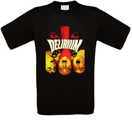 Delirium Delirio Caldo Horror Comes Night Horror Movie T-Shirt All Sizes XL